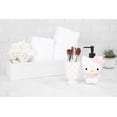 thumbnail image 4 of Vaso para Baño Jay Franco Hello Kitty en Resina Rosa y Blanco, 4 of 4
