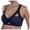 Blue, variant on Sngxgn Womens Longline Sports Bra Padded Workout Crop Tank Tops(Blue,XXXL)