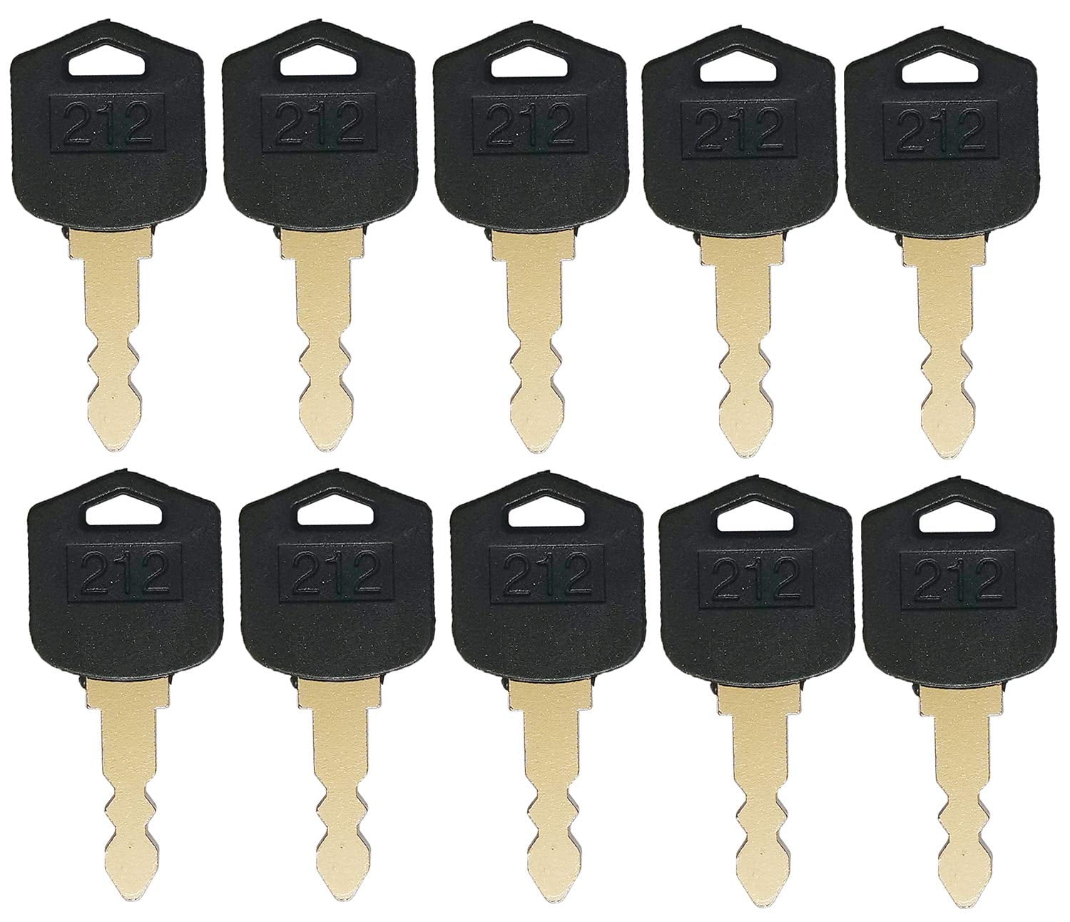 212 Ignition Pack of 5 Keys For Doosan & Daewoo Forklift D25 D35 G25 G35 D554212 