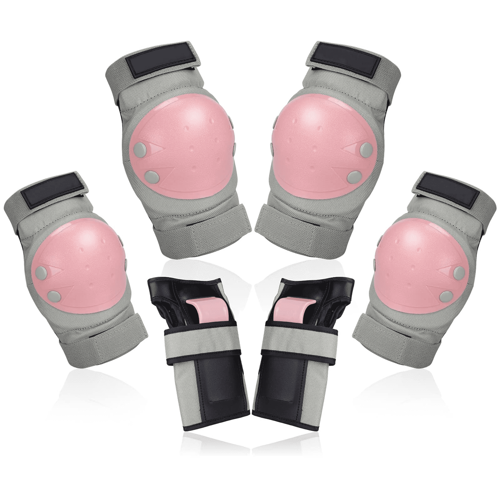 Knee Pads Set Protective Gear for Roller Skates Cycling Bike Skateboard Ventilation and Breathable Shell Personalized Hand Guard 