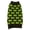 Choco Brown and Neon Green, variant on Pet Life ® Fashion Weaved Heavy Knit Designer Ribbed Turtle Neck Dog Sweater