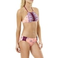 thumbnail image 5 of Women's Elevated Floral Groove Bikini Top, 5 of 6