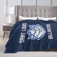 thumbnail image 4 of Saint Louis University Fleece Blanket, Very Soft Microfiber Flannel Blanket for Couch Warm and Cozy for All Seasons, 4 of 6