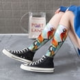 thumbnail image 5 of Fuzoiu Exotic Birds Forest Print Adult Stockings,Crew Socks,Unisex Fashion Socks, Casual Sports Socks,Comfortable Crew Socks for Everyday Wear and Sports, 5 of 6
