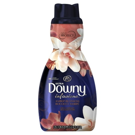 UPC 037000952749 product image for Downy Ultra Infusions Liquid Fabric Conditioner (Fabric Softener), Amber Blossom | upcitemdb.com