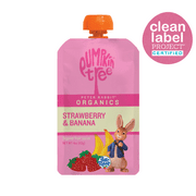 Pumpkin Tree Peter Rabbit Organics Strawberry and Banana Organic Fruit Snack, 4 oz