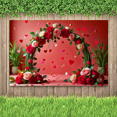 thumbnail image 6 of Romantic Rose Arch Background Valentine's Day Backdrop Banner Party Decorations Photo Props Valentine Celebration Event Decor, 6 of 8