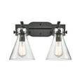 thumbnail image 3 of Innovations Lighting - Newton Cone - 2 Light Bath Vanity In Industrial Style-12, 3 of 5