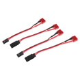 thumbnail image 1 of 4pcs T Plug Deans to / JR a Piezas de alambre de rosca para modelos RC Macarena Adaptador de conector RC, 1 of 6