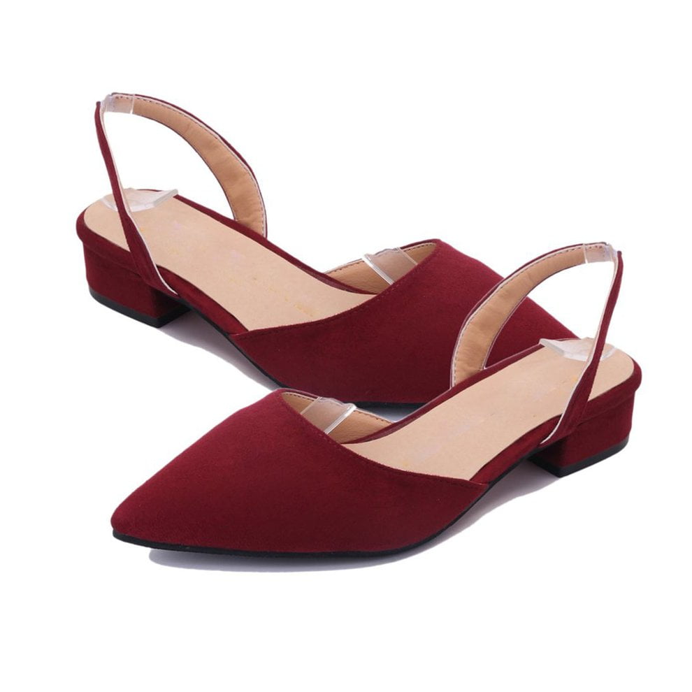 flat sandals heels