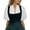 White, variant on Women's Oktoberfest Solid White Short Sleeve Fly Sleeve Base Dress Shirt
