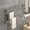 Grey, variant on Double Rod Retractable Suction Cup Towel Rack Bathroom Plastic Towel Rack Punch Free Storage Rack