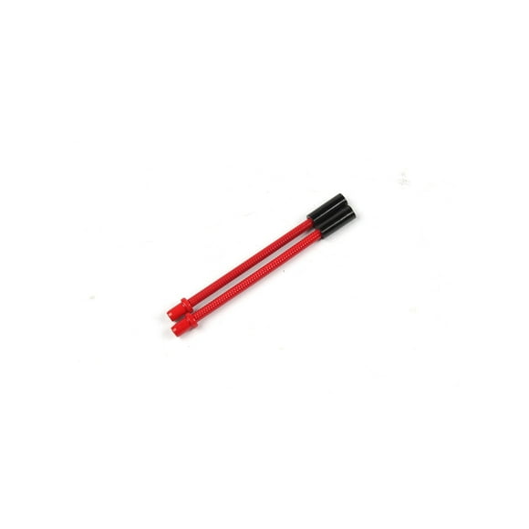 Baohd Câble de Frein en V en Acier Inoxydable Vélo de Route Pliant Stable Tuyau LP Tuyau Intérieur Étanche Tube Courbé Pratique Pièces de Rechange Rouge