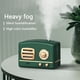 thumbnail image 3 of Matsuzay Mini humidificadores con forma de Radio, humidificación de aire de mesa, dispositivo de humidificación Retro, dormitorio, sala de Humidificadores Verde, 3 of 5