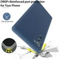 thumbnail image 4 of Galaxy S20 FE Case, (2 Pack) Explosion-Proof flim with Liquid Silicone Gel Rubber Soft Microfiber Cloth Lining Cushion Shockproof Cover Case for Galaxy S20 FE(5G) 6.5 inch Blue, 4 of 13