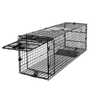 2Z Live Animal Trap 24x8x7 Humane Cat Trap Cage for Stray Cats