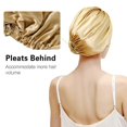 thumbnail image 3 of Gorro de dormir de seda morera YONGSHENG para el cuidado del cabello dorado, 3 of 4