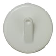 thumbnail image 2 of Simple Living Magnetic Christmas Wreath Hanger - 2.75" - White, 2 of 3