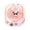 Pink, variant on lanema Small Plastic Desktop Fan Square Shape Adorable Cartoon Style Energy Efficient Motor Ideal for Workstation Dorm Room