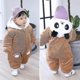 thumbnail image 2 of Fashion Winter Overalls Baby Clothes Hoodies Newborn Jumpsuit / Snowsuit Coats, 2 of 5