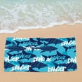 thumbnail image 5 of karymi Microfiber Beach Towel Super Lightweight Colorful Bath Towel Sandproof Beach Blanket Multi-Purpose Towel for Travel Swimming Pool Outdoor and Garden, 5 of 7