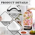 thumbnail image 4 of HELLHERO Kitchen Blender Dust Cover Protective with Handle 15.94"H x 9.45"L x 7.28"W Multifunctional, Colorful Daisies, 4 of 6
