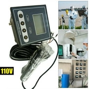 Lab Industrial PH Controller Meter PH Meter Digital Monitor Sensor Industrial PH Meter Electrode Sensor Monitor Digital Limit Alarm PH Control Controller Meter Monitor Sensor Digital