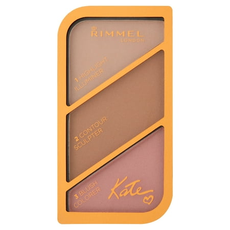 Rimmel London Kate 001 Golden Sands Sculpting Palette, 0.65 oz