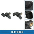 thumbnail image 3 of Car Transmission Speed Sensor No.4262039200/4262139200 for Kia New Sportage 06-10 Plastic Black 2 Pcs, 3 of 6