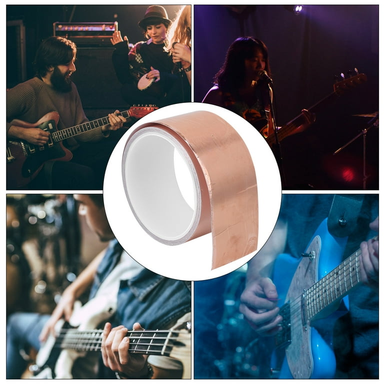 Copper Foil Tape (1X66ft) with Conductive Adhesive for Guitar & EMI  Shielding..