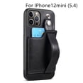 thumbnail image 1 of 3-in-1 Wrist Band Card Holder Bracket Mobile Phone Case Soft Handmade PU Leather Phone Protective Cover New, 1 of 5