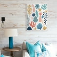 thumbnail image 2 of Stupell Industries Coral Reef Ocean Life Playful Pastel Sea Plants Nature Painting Gallery Wrapped Canvas Art Print Wall Art, 30 x 40, 2 of 6
