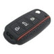thumbnail image 3 of Funda de silicona para mando a distancia de coche Seat Black Expression expresión negra, 3 of 9