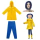 thumbnail image 3 of Disfraz de Halloween para niñas, disfraz de madre fantasma de Caroline Jones, disfraz de cosplay, ropa de fiesta de carnaval, regalo de cumpleaños para niños, 3 of 5