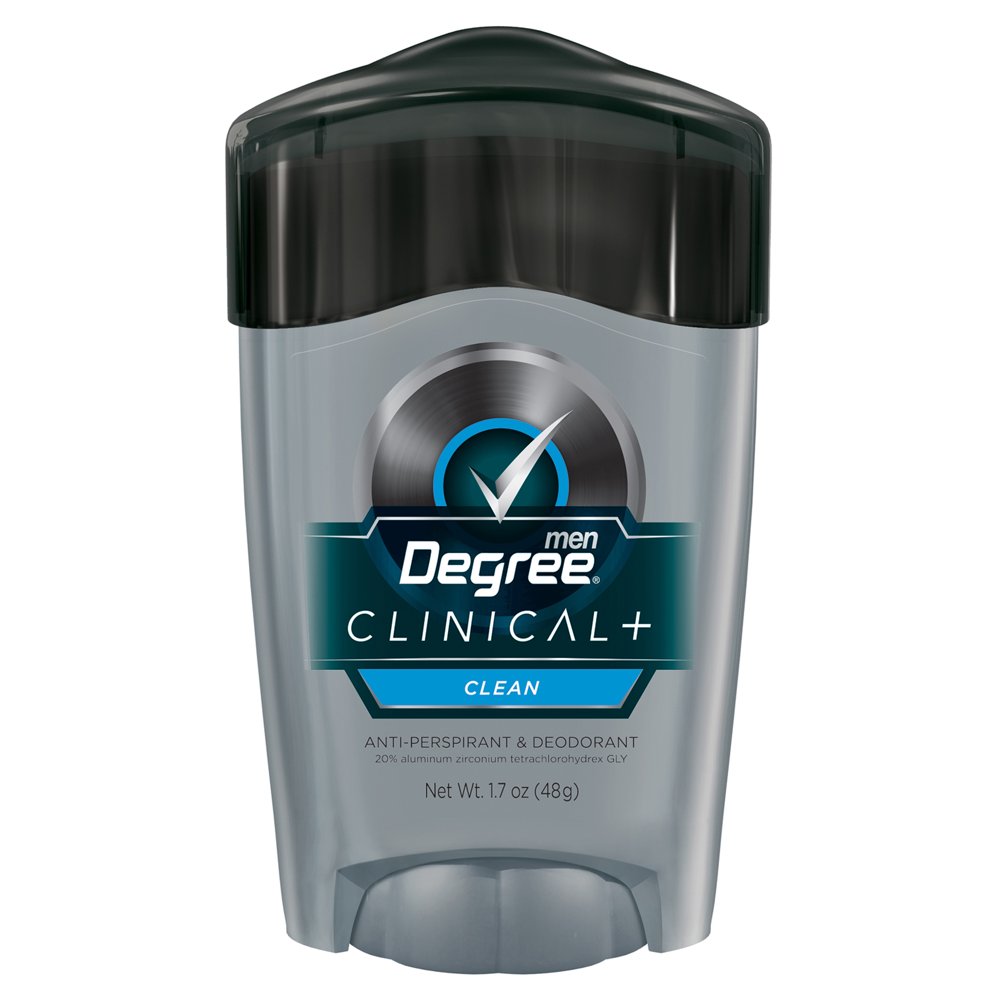Degree Men Clinical Clean Antiperspirant Deodorant, 1.7 Oz. Walmart
