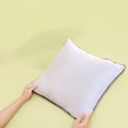 thumbnail image 5 of 17.72 x 17.72 Inches Square Pillow Inserts Hypoallergenic Down Alternative Filled Throw Pillows Brushed Microfiber Liner Decorative Cushion Inserts for Sofa Bed Couch Sham Stuffer, 5 of 6