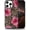 Flowers, variant on Cheetah Print Phone Case for iPhone 16 Hibiscus & Leopard Print Phone Case (Military Grade Drop Protection) Slim Shockproof Phone Cover for Girls Women