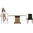 thumbnail image 4 of Juego de Comedor Mesa de Vidrio 4 Sillas Madesa Oxford 11 MN, 4 of 7