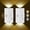Warm White, variant on Rechargeable Motion Sensor Night Light Warm White, Wireless Dimmable, Magnetic Stick-on for Bedroom Stairs, Kids Elderly Baby, Long Lasting Battery for Cabinet, 2 Pack