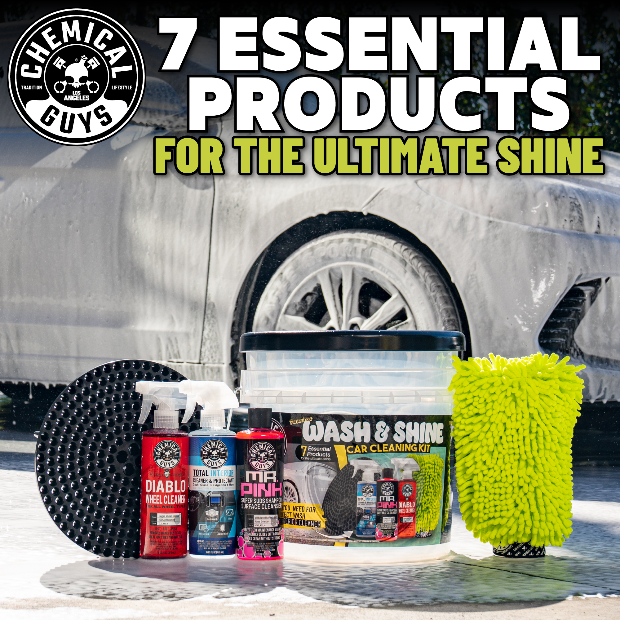 Chemical Guys Professional Wash & Shine Car Cleaning Kit photo 2