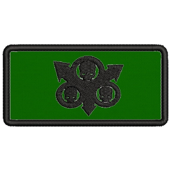 Traitor Legion Death Guard Embroidered Warhammer 40k Iron-On/Sew-On/Hook Patch Bikers Cosplay Applique Badge Emblem Logo 4" x 2"