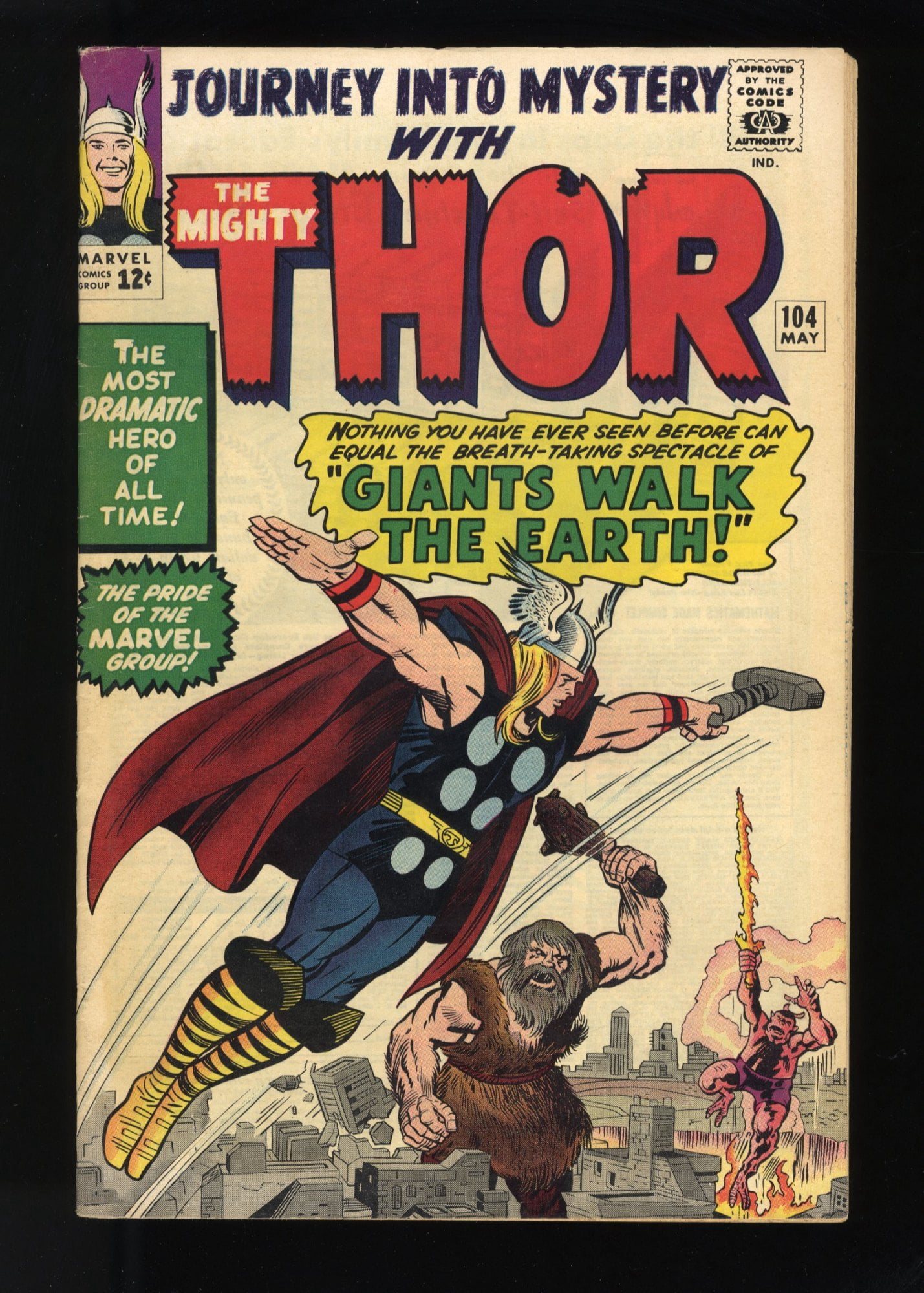 Cover of Journey into Mystery #104