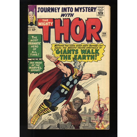 Journey Into Mystery #104 VF 8.0 Giants Walk the Earth 2nd App Enchantress! Comic Book