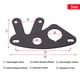 thumbnail image 5 of Soporte Universal para instrumentos de motocicleta, velocímetro, odómetro, soporte de montaje, 5 of 6