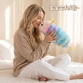 thumbnail image 6 of Caterpillar Plush Toy, Tie-dye Gradient, 1 Piece, Soft Cuddly Stuffed Toy for Kids Gift Home Decor, 6 of 6