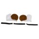 thumbnail image 1 of Accesorios de Casco de Motocicleta Decoración Cuernos de Cabra Café para Cascos de Motocicleta Bicicleta Esquí Color Café Blanco Stickers 1 Juego, 1 of 6
