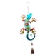 thumbnail image 4 of Campana de viento de gecko de vidrio de colores, escultura de gecko colgante, campanas de viento, gecko duradero Azul, 4 of 9