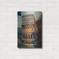 thumbnail image 3 of Luxe Metal Art 'Rome Italy Colosseum' by Pedro Gavidia, Metal Wall Art, 16"x24", 3 of 9