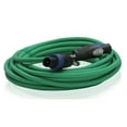 thumbnail image 4 of 10 PACK - Speakon to Speakon Speaker Cables by Fat Toad 25ft Professional DJ Pro Audio Green PA Cords with Twist Lock Connector 12 AWG Wire for Impeccable Studio Recording & Stage Performance Gear, 4 of 14