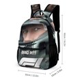 thumbnail image 2 of F1 de Brad Pitt Mochila Escolar para Niños y Niñas, Mochila Infantil de Alta Calidad Ligera, Grande y Duradera 43x15x32cm, 2 of 6